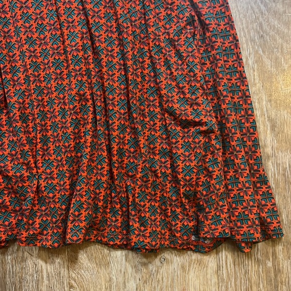 Live Happy by Natural Life Skater Dress Floral Sunburst Geometric Size Medium M - Picture 3 of 10